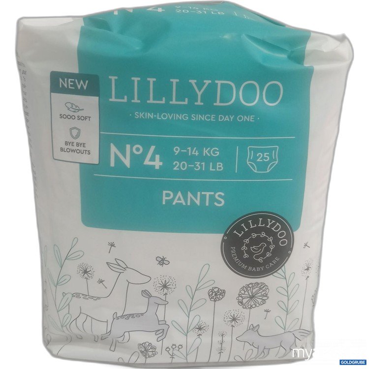 Artikel Nr. 972362: Lillydoo N°4 Pants 9-14kg 25Stk 
