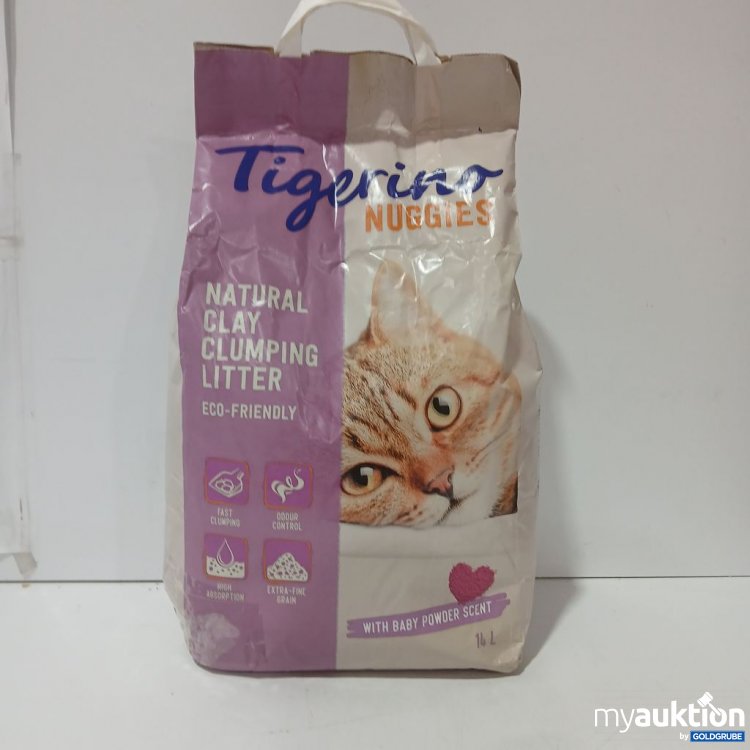 Artikel Nr. 973362 Artikel Nr. 973362: Tigerino Nuggies Natural Clay Clumping Litter 14l