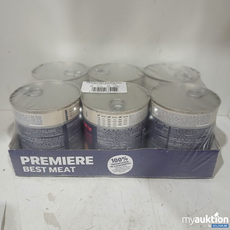 Artikel Nr. 978362: Premiere Best Meat ADU Rind, Huhn 6x800g