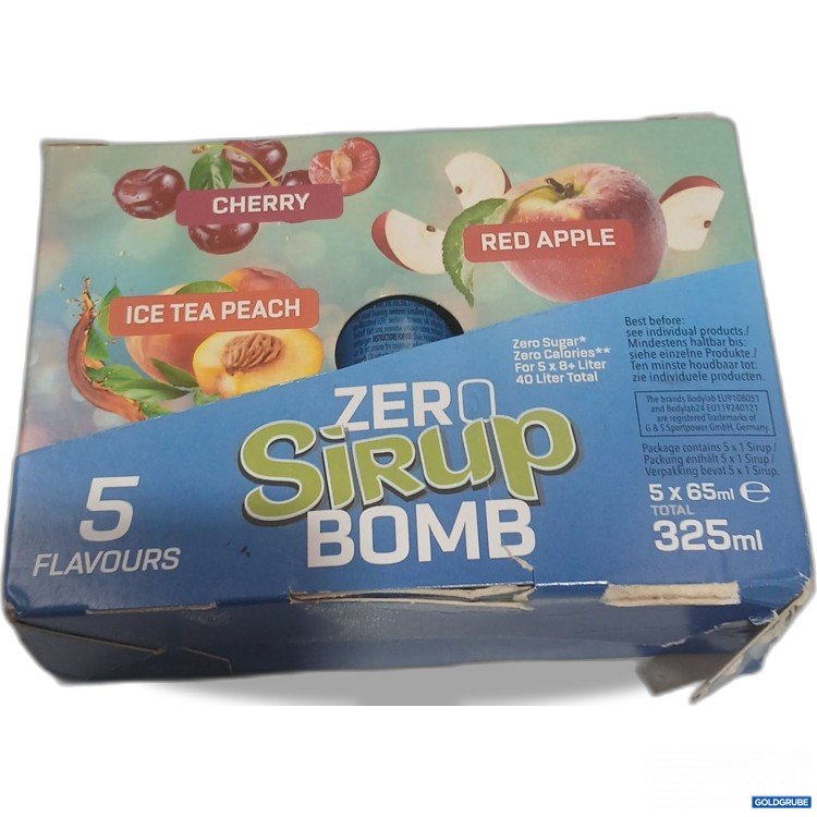 Artikel Nr. 983362: Bodylab Zero Sirup Bomb 5 Flavours 5x65ml 