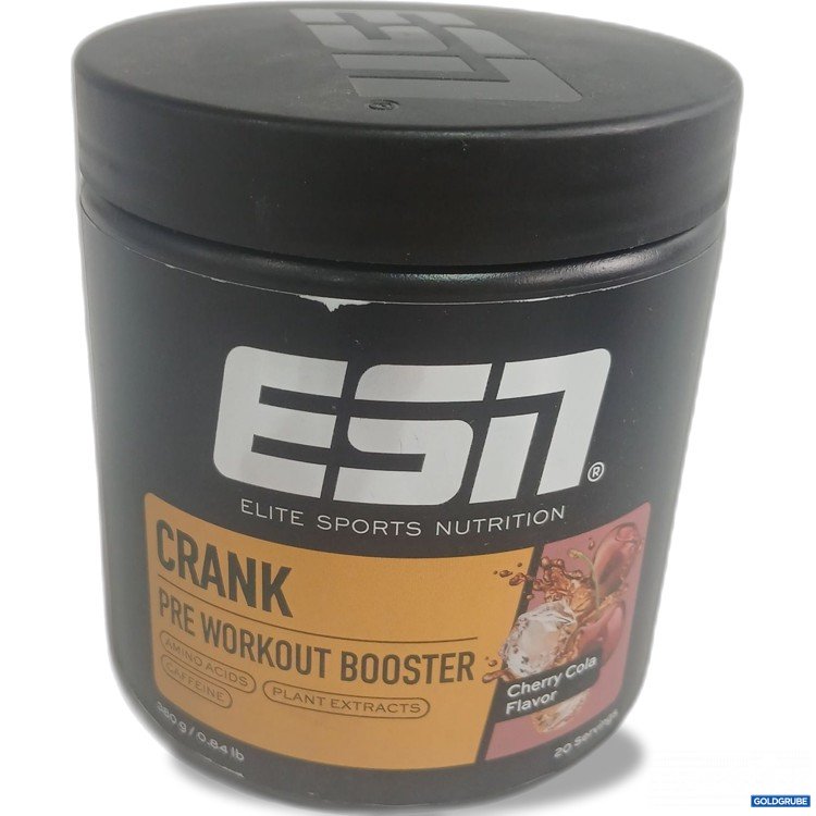 Artikel Nr. 988362 Artikel Nr. 988362: ESN Crank Pre Workout Booster Cherry Cola Flavor 380g