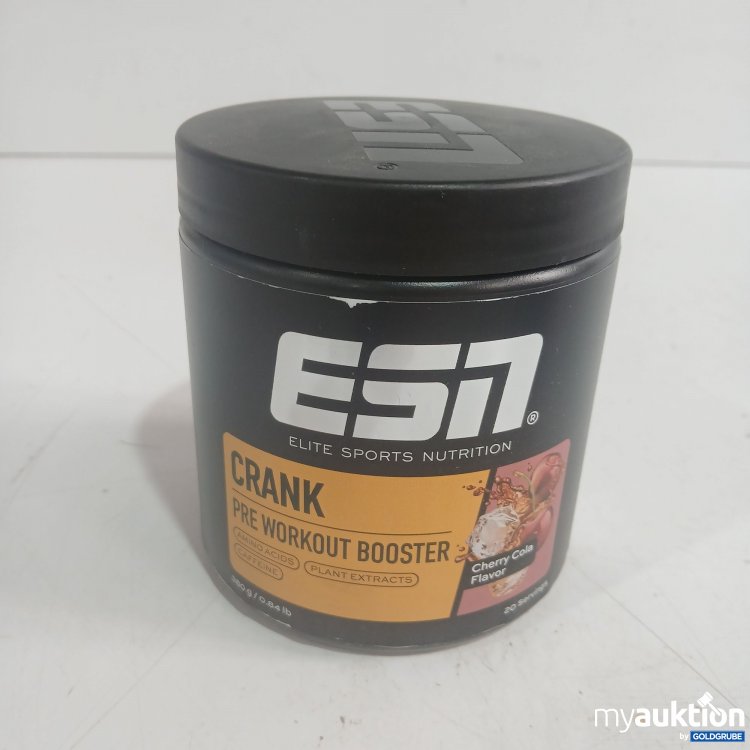 Artikel Nr. 988362 Artikel Nr. 988362: ESN Crank Pre Workout Booster Cherry Cola Flavor 380g