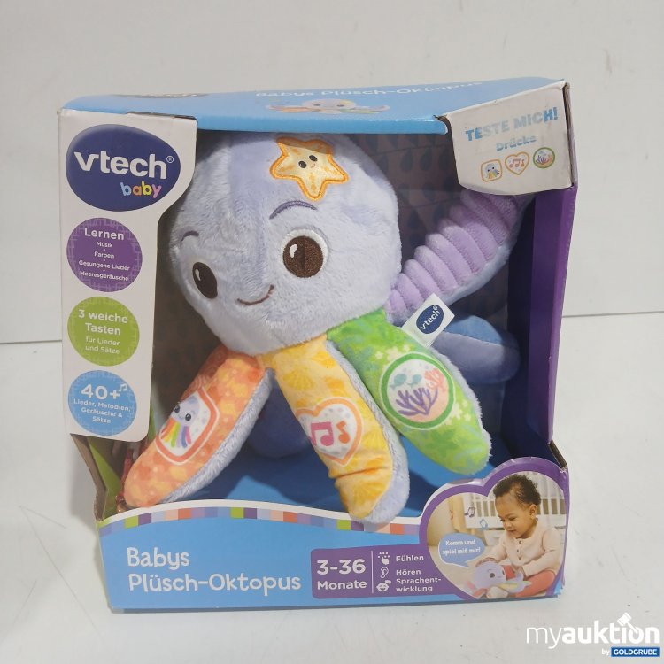 Artikel Nr. 994362 Artikel Nr. 994362: Vtech baby Plüsch-Oktopus 3-36m