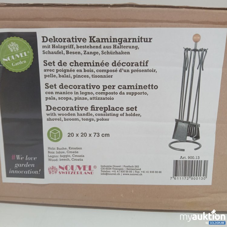Artikel Nr. 397363 Artikel Nr. 397363: Nouvel Dekorative Kamingarnitur 20x20x73cm 900.13