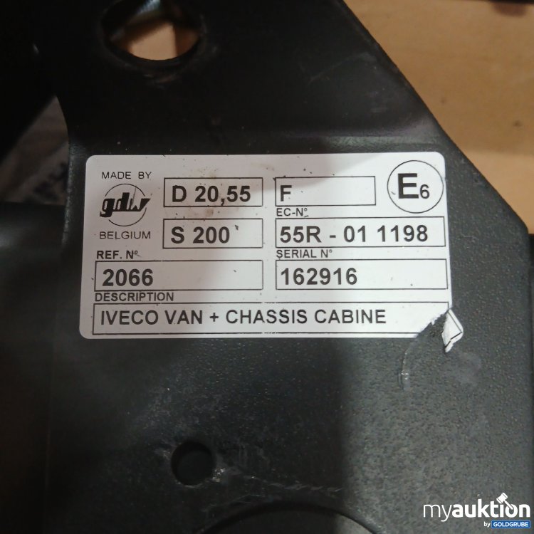 Artikel Nr. 438363 Artikel Nr. 438363: Anhängerkupplung Set iveco Van + chassis cabine