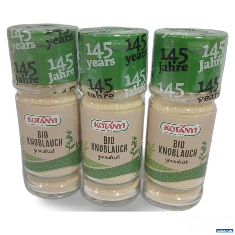 Artikel Nr. 477363 Artikel Nr. 477363: Kotányi Bio Knoblauch granuliert je 72g