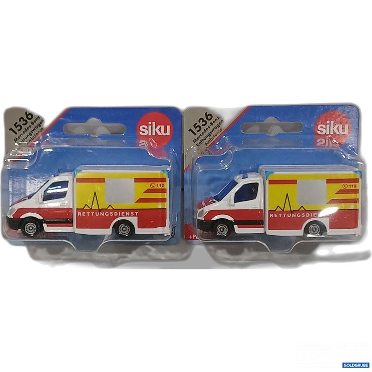 Artikel Nr. 523363: Siku Mercedes-Benz Rettungswagen 2er Set
