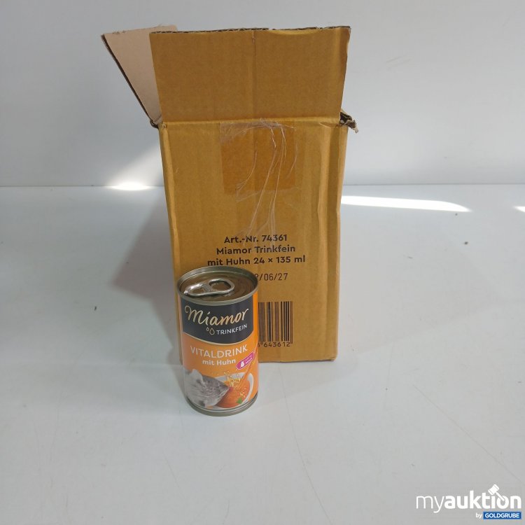 Artikel Nr. 809363 Artikel Nr. 809363: Miamor Trinkfein Vitaldrink mit Huhn 23x135ml