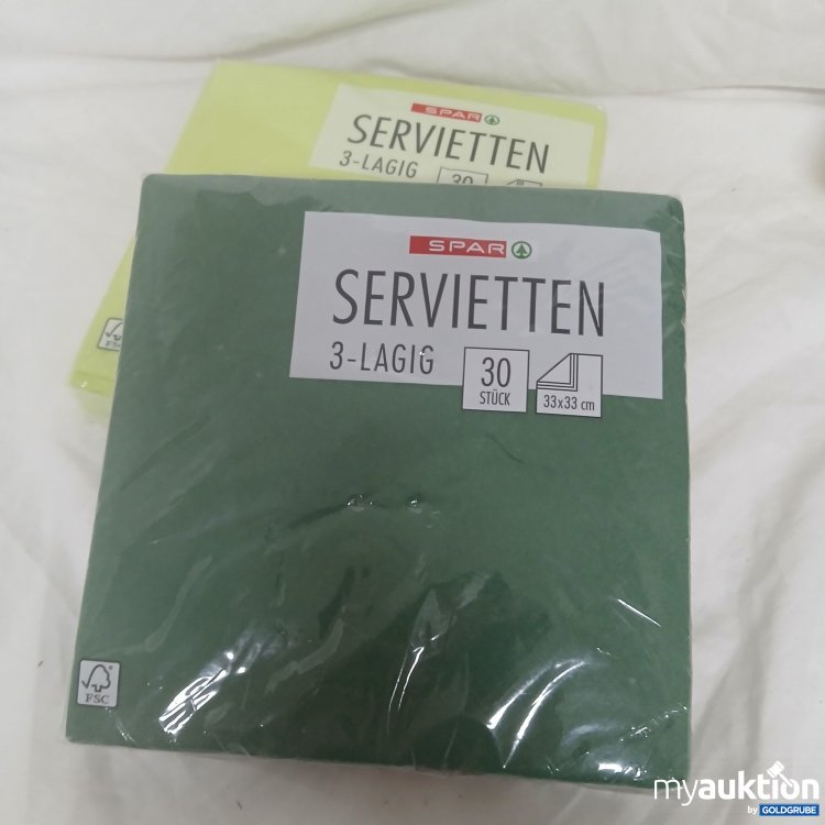 Artikel Nr. 817363 Artikel Nr. 817363: Spar Servietten 2er Pack x30 Stück 33x33cm