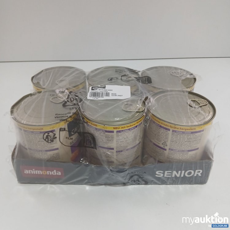 Artikel Nr. 834363: Animonda Senior Rind + Lamm 6x800g 