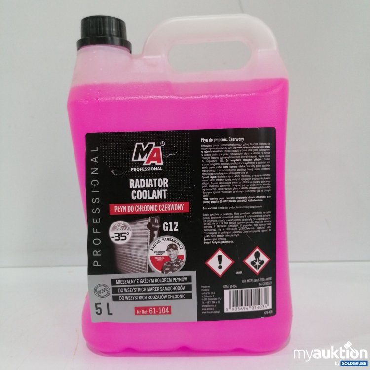 Artikel Nr. 850363: MA Professional Radiator Coolant G12 5L