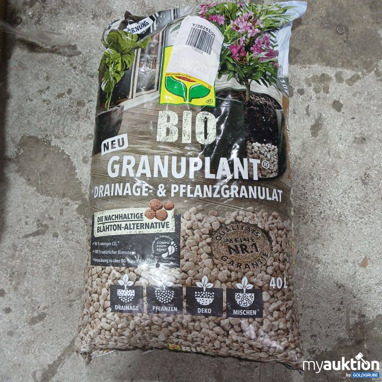 Artikel Nr. 866363: Compo Bio Granuplant Drainage & Pflanzenganulat 40L