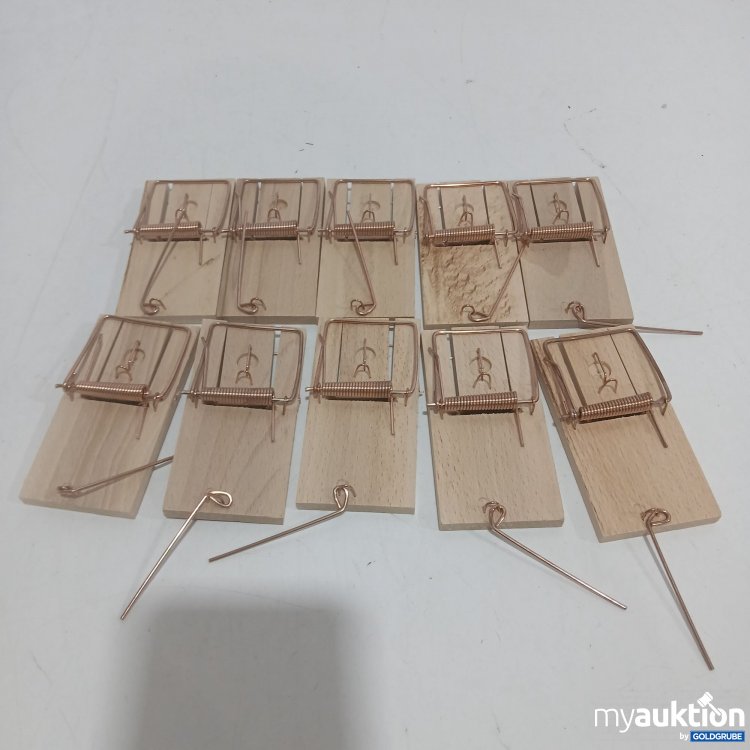 Artikel Nr. 887363: 10x Mausefalle Schlagfalle