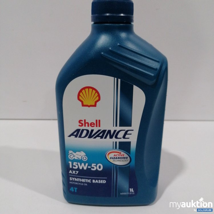Artikel Nr. 896363: Shell Advanced 15W-50 AX7 Motorrad Öl 1L