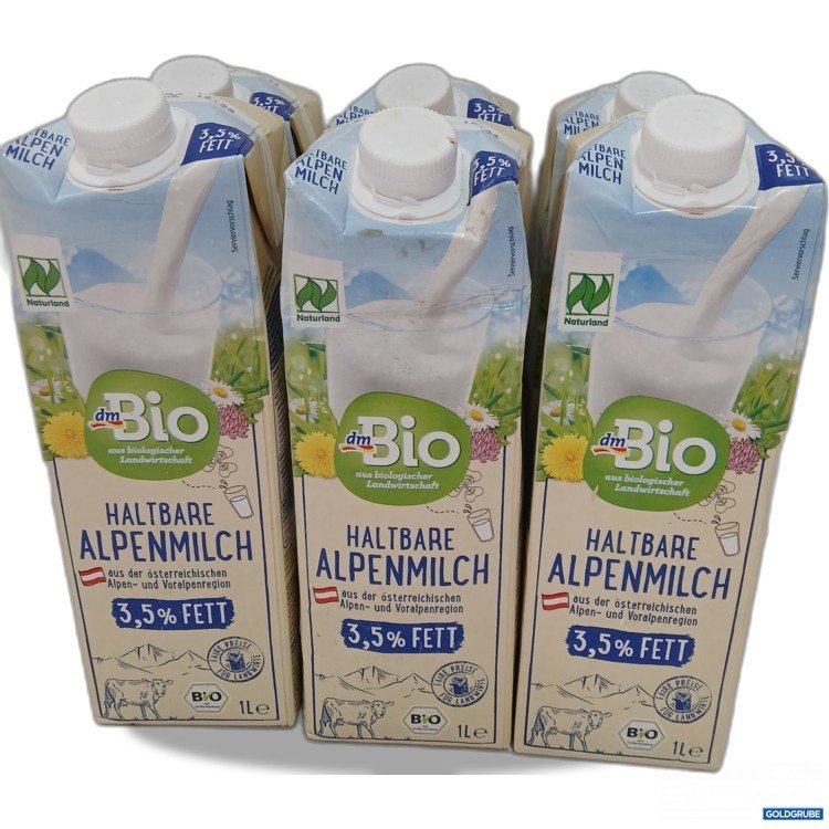 Artikel Nr. 952363: Dm Bio Haltbare Alpenmilch 3,5%Fett 6×1L