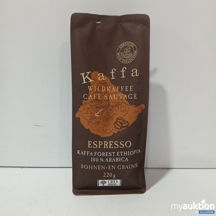 Artikel Nr. 955363: Kaffa Wildkaffee Espresso je 220g
