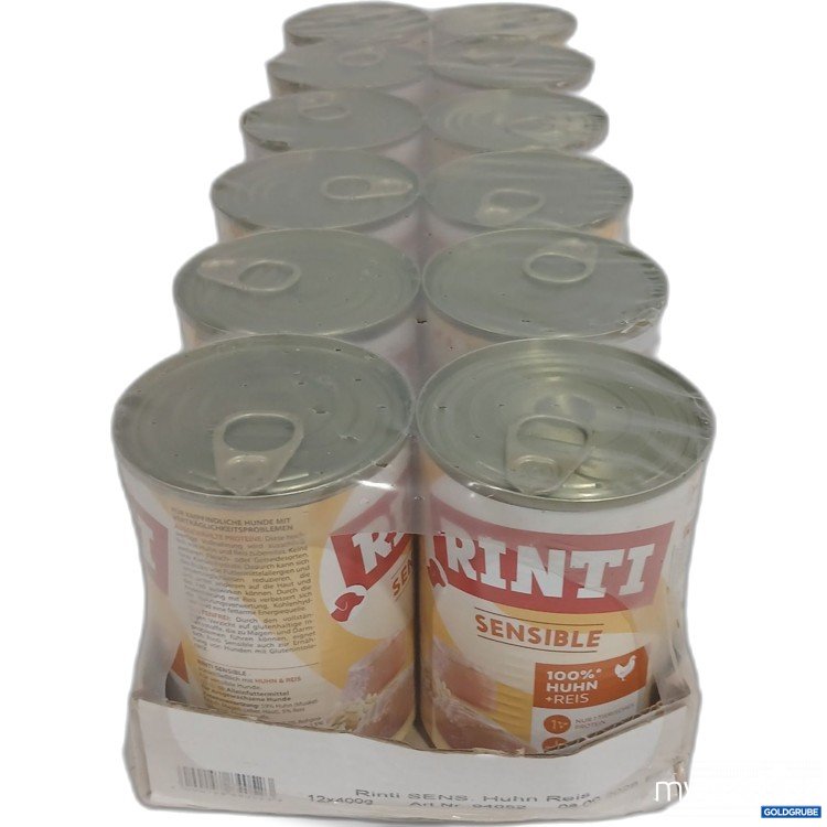 Artikel Nr. 990363 Artikel Nr. 990363: Rinti Sensible Hundefutter Huhn+Reis 12x400g