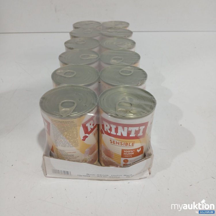 Artikel Nr. 990363 Artikel Nr. 990363: Rinti Sensible Hundefutter Huhn+Reis 12x400g