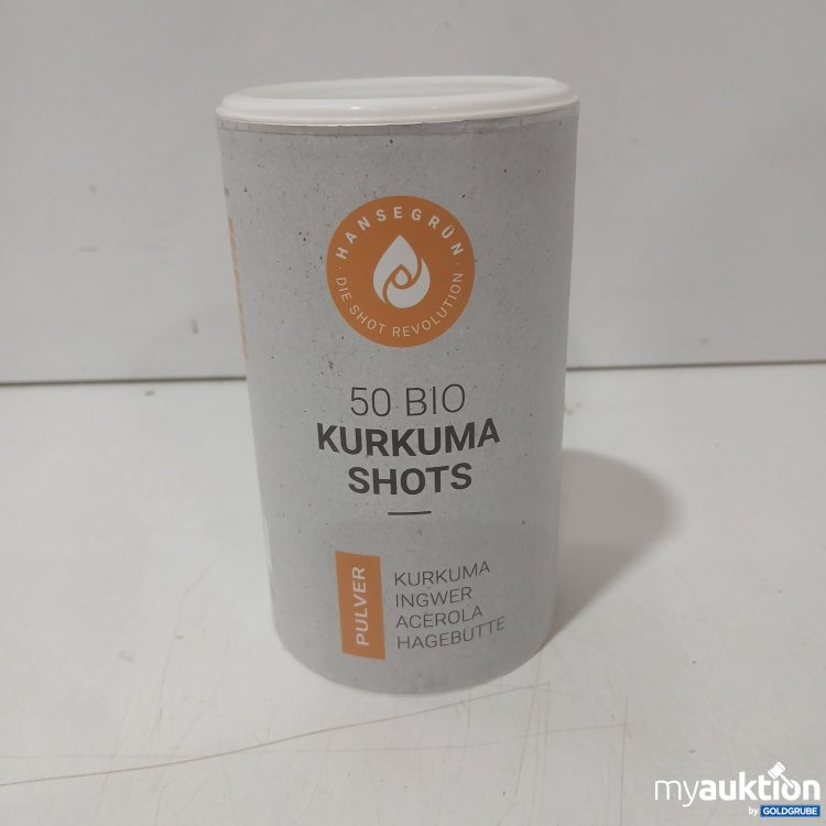 Artikel Nr. 469364: Hansegrün 50 Bio Kurkuma Shots Pulver 150 g