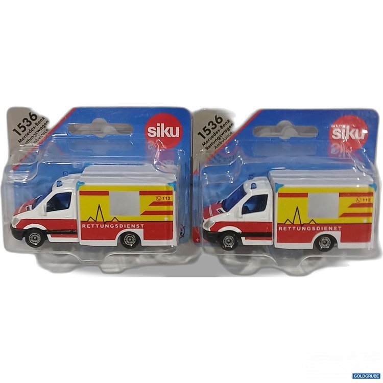 Artikel Nr. 523364: Siku Mercedes-Benz Rettungswagen 2er Set