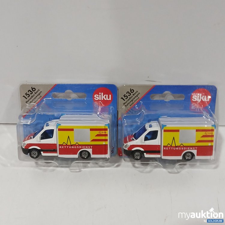 Artikel Nr. 523364: Siku Mercedes-Benz Rettungswagen 2er Set