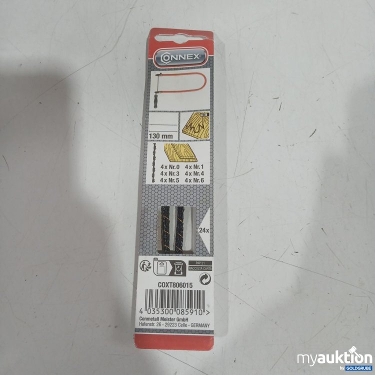 Artikel Nr. 932364 Artikel Nr. 932364: Connex Laubsägeblätter 130 mm 24x