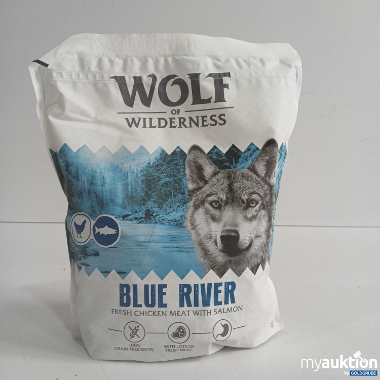 Artikel Nr. 958364: Wolf of Wildernesd Blue River fresh chicken meat with Salmon 1kg 