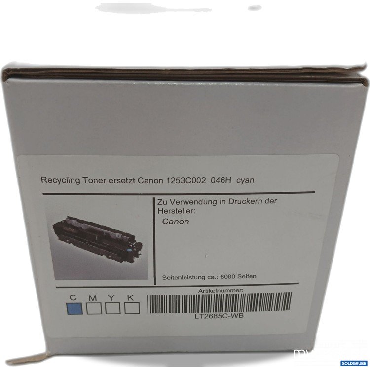 Artikel Nr. 971364 Artikel Nr. 971364: AmperTec Toner Kartusche Canon 1252C002 046H cyan