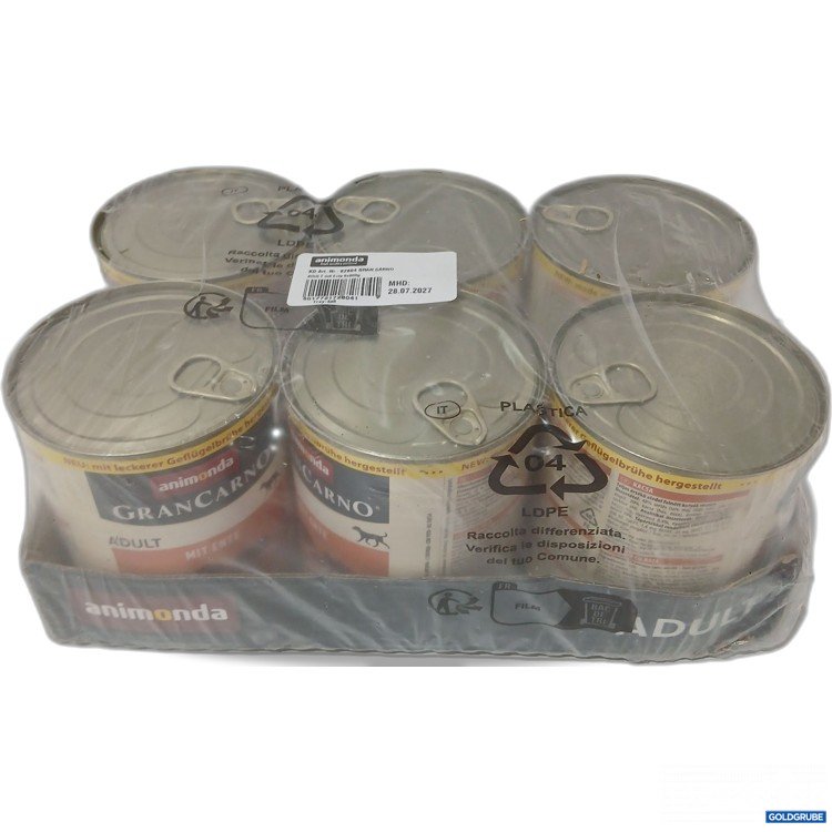 Artikel Nr. 989364 Artikel Nr. 989364: Animonda GranCarno Adult Hundefutter Ente je 800g 6Stk