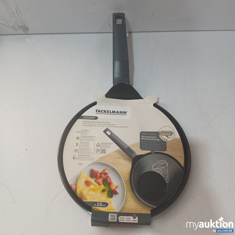 Artikel Nr. 995364: Fackelmann Antihaft-Crepe-Pfanne DM 25cm 
