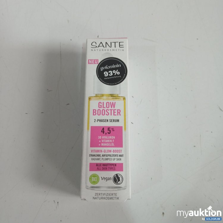 Artikel Nr. 443365 Artikel Nr. 443365: Sante Glow Booster 2-Phasen Serum 30ml