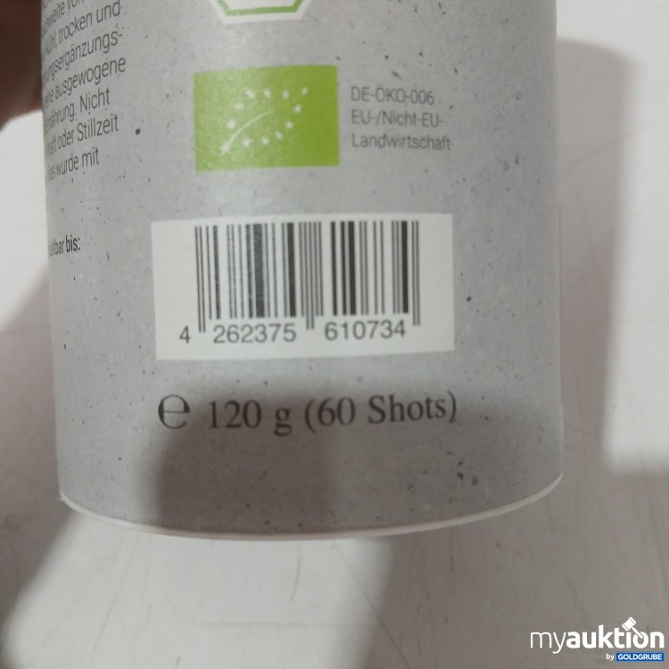Artikel Nr. 469365: Hansegrün 60 Bio Ingwer Shots Pulver 120 g