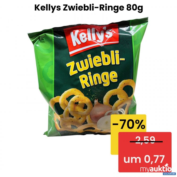 Artikel Nr. 522365: Kellys Zwiebli-Ringe 80g