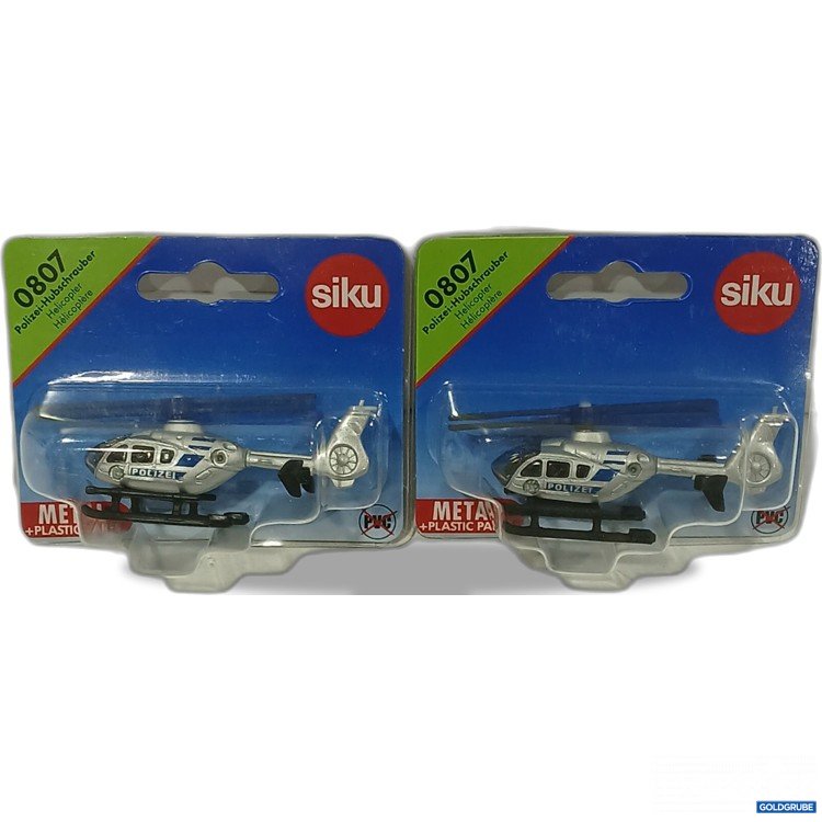 Artikel Nr. 523365: Siku Polizei-Hubschrauber 2er Set