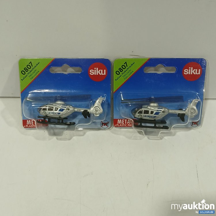 Artikel Nr. 523365: Siku Polizei-Hubschrauber 2er Set