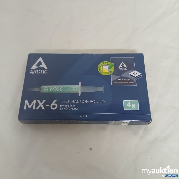 Artikel Nr. 817365 Artikel Nr. 817365: Arctic MX-6 Thermal Compound 4g