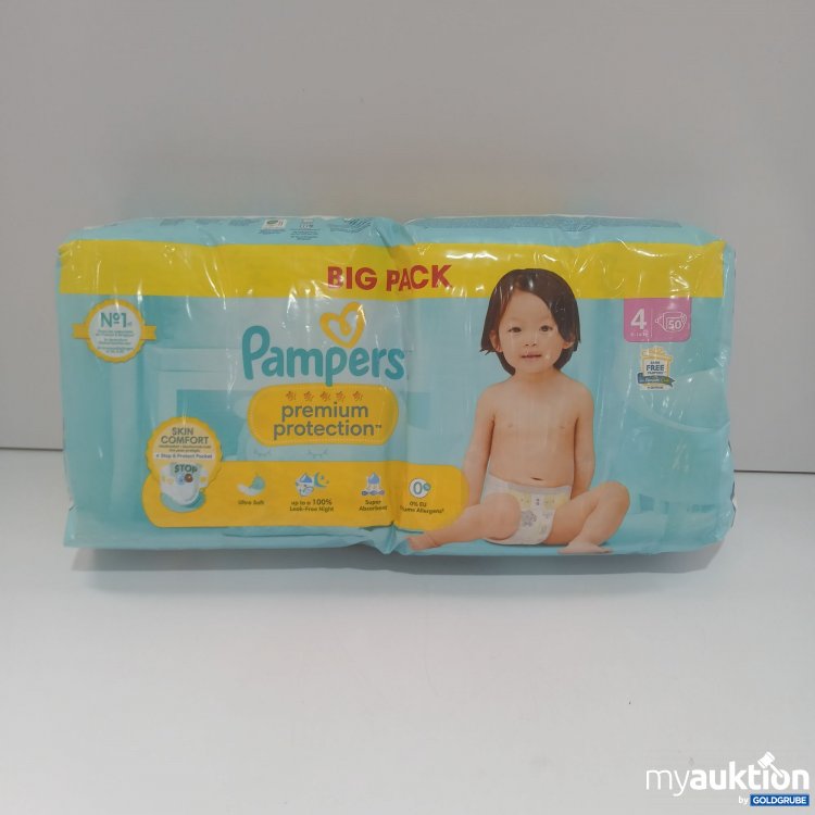 Artikel Nr. 847365: Pampers Premium Protection 4(9-14kg) 50 Stück 