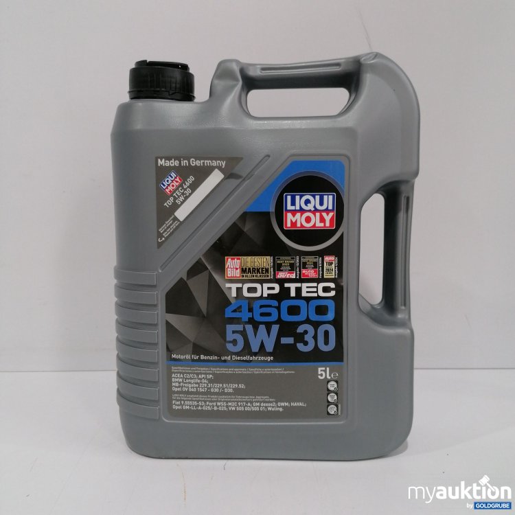 Artikel Nr. 850365: Liqui Moly Top Tec 4600 5W-30, 5L