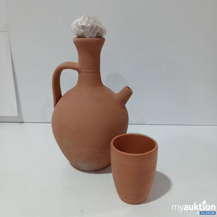 Artikel Nr. 854365 Artikel Nr. 854365: Terrakotta Krug und Becher