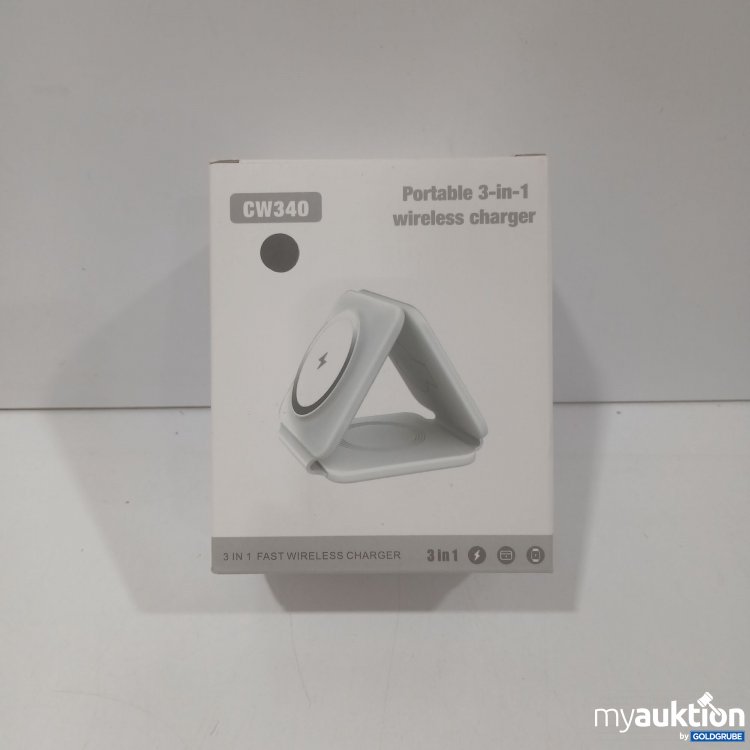 Artikel Nr. 873365 Artikel Nr. 873365: CW 340 Portable 3-in-1 wireless charger