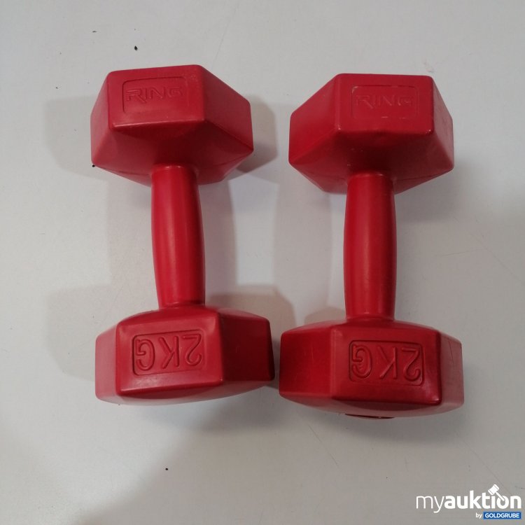 Artikel Nr. 878365: Ring Hantel 2x2kg rot 