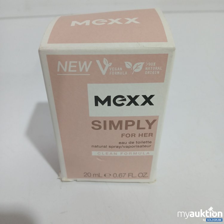 Artikel Nr. 914365 Artikel Nr. 914365: Mexx Simply for her eau de Toilette 20ml