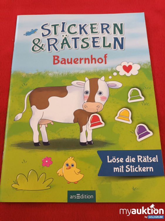 Artikel Nr. 941365 Artikel Nr. 941365: Stickern & Rätseln, Bauernhof