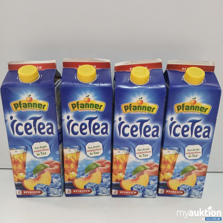 Artikel Nr. 952365: Pfanner Ice Tea Pfirsich 4×2L
