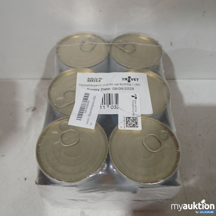 Artikel Nr. 978365: Trivet Hypoallergene (Lamm) Katzenfutter 6x200 g
