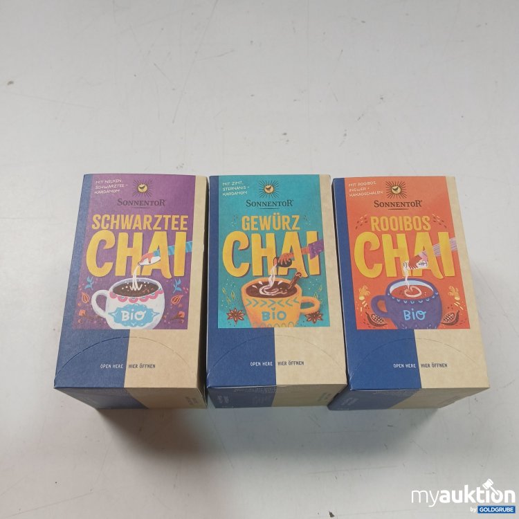 Artikel Nr. 980365 Artikel Nr. 980365: Sonnentor Diverse Chai Tees 3Stk