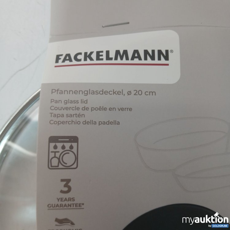 Artikel Nr. 995365 Artikel Nr. 995365: Fackelmann Pfannenglasdeckel DM 20cm