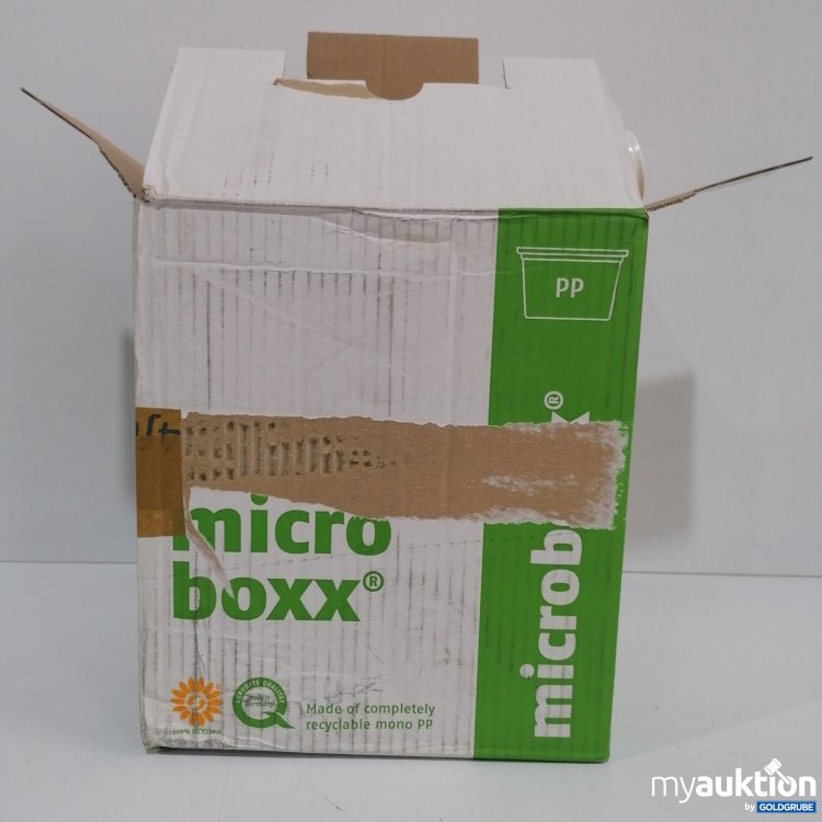 Artikel Nr. 439366: Microboxx Art. NR. 10332, Mini Verpackungsbecher weiß mit Deckel  10x50 Stk. 