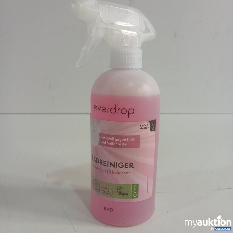 Artikel Nr. 460366: everdrop Badreiniger Grapefruit Rhabarber 500ml