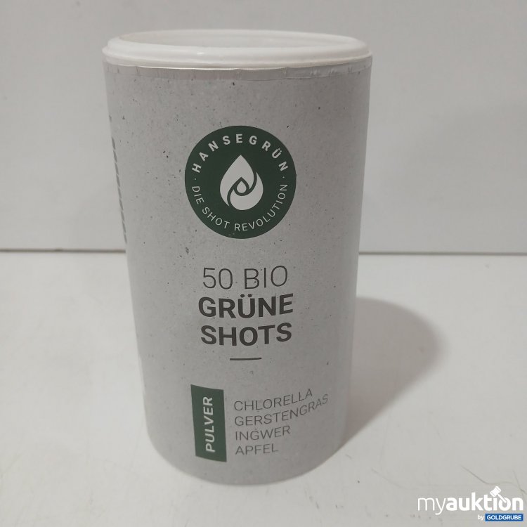 Artikel Nr. 469366: Hansegrün 50 Bio Grüne Shots Pulver 150 g (50 Shots)